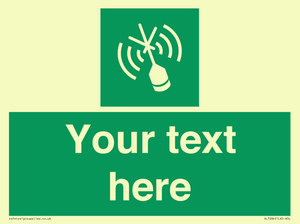 Custom sign safe condition Emergency position beacon